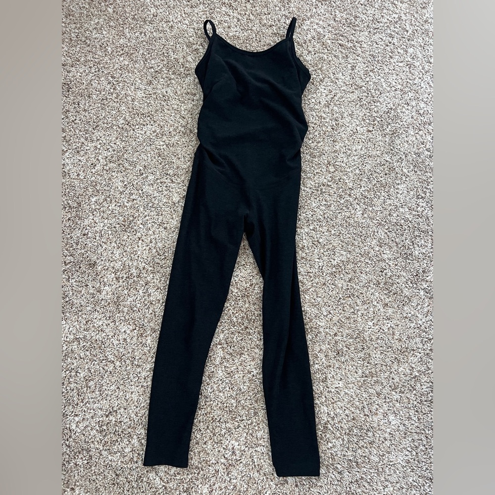 Beyond Yoga Beyond the Bump Spacedye Maternity Jumpsuit Small